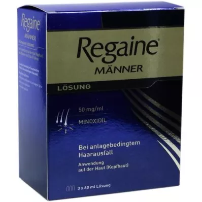 REGAINE Pánský roztok, 3x60 ml