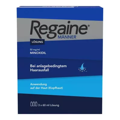 REGAINE Pánský roztok, 3x60 ml
