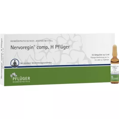 NERVOREGIN comp.H Plough Ampoules, 10 ks