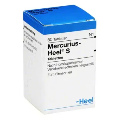 Tablety Mercurius Heel S, 50 ks Tablety Mercurius Heel S, 50 ks