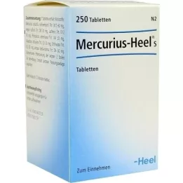 MERCURIUS HEEL Tablety S, 250 ks