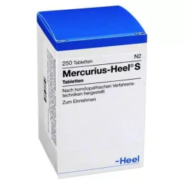 MERCURIUS HEEL Tablety S, 250 ks