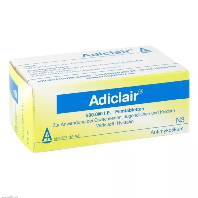 Adiclair potahované tablety, 100 tablet