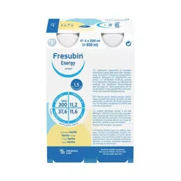 FRESUBIN ENERGY DRINK Láhev na vanilkový nápoj 6X4X200 ml