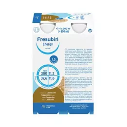 FRESUBIN ENERGY DRINK Láhev na cappuccino 6X4X200 ml