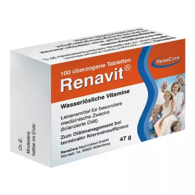 RENAVIT Potahované tablety, 100 ks RENAVIT Potahované tablety, 100 ks