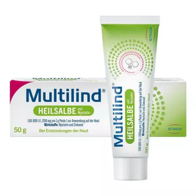 MULTILIND Mast s nystatinem a oxidem zinečnatým, 50 g