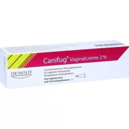 CANIFUG Vaginální krém 2% w. 3 aplikace, 20 g