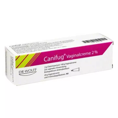 CANIFUG Vaginální krém 2% w. 3 aplikace, 20 g