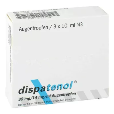 DISPATENOL Oční kapky, 3x10 ml
