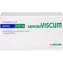 ABNOBAVISCUM Abietis 0,02 mg ampule, 21 ks