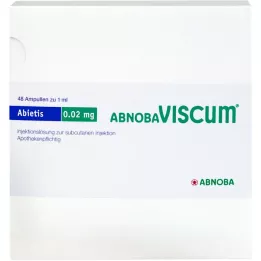 ABNOBAVISCUM Abietis 0,02 mg ampule, 48 ks
