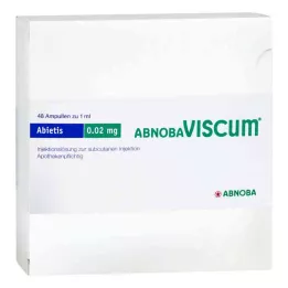 ABNOBAVISCUM Abietis 0,02 mg ampule, 48 ks