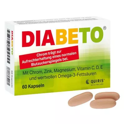 Diabeto kapsle, 60 ks