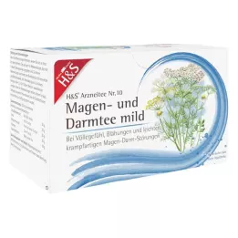 H&amp;S Mírný žaludeční a střevní čaj Filtrační sáček, 20X2,0 g