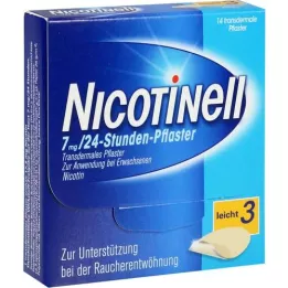 NICOTINELL 7 mg/24hodinová náplast 17,5 mg, 14 ks