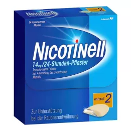 NICOTINELL 14 mg/24hodinová náplast 35 mg, 14 ks