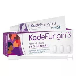 KADEFUNGIN 3 combip.20 g krému+3 vaginální tablety, 1 ks