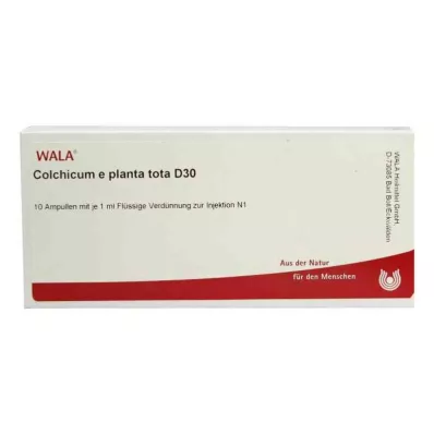 COLCHICUM E planta tota D 30 ampulí, 10X1 ml