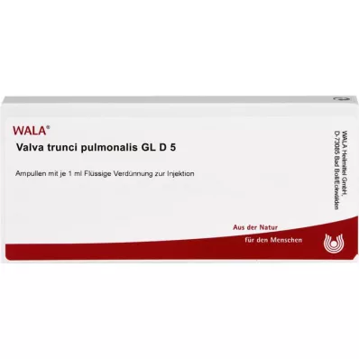 VALVA trunci pulmonalis GL D 5 ampulí, 10X1 ml