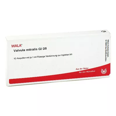 VALVULA mitralis GL D 5 ampulí, 10X1 ml