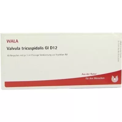 VALVULA tricuspidalis GL D 12 ampulí, 10X1 ml