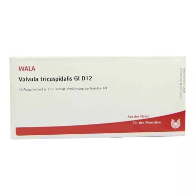 VALVULA tricuspidalis GL D 12 ampulí, 10X1 ml