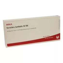 VERTEBRA lumbalis GL D 6 ampulí, 10X1 ml