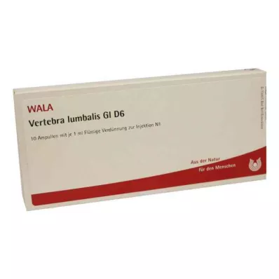 VERTEBRA lumbalis GL D 6 ampulí, 10X1 ml