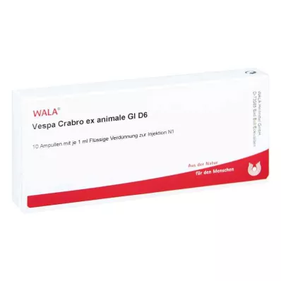 Ampulky Vespa Crabro Ex Animale Gl D6 (10x1 ml)