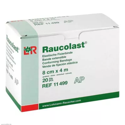 Elafix bandáže Raucolast 8cm, 20 ks