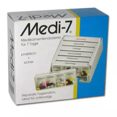 MEDI 7 léků dos.f.7 dní bílá, 1 ks