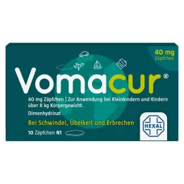 VOMACUR 40 čípků, 10 ks