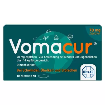 VOMACUR 70 čípků, 10 ks