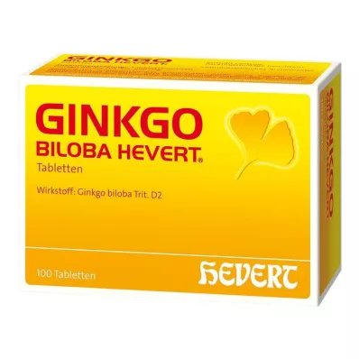 GINKGO BILOBA HEVERT Tablety, 100 ks GINKGO BILOBA HEVERT Tablety, 100 ks