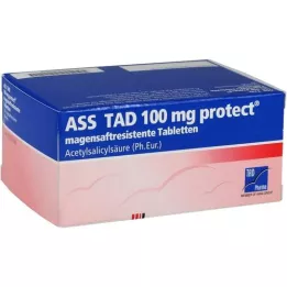 ASS TAD 100 mg chránit enterální potahované tablety, 100 ks