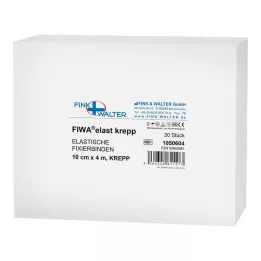 FIXIERBINDE elastická široká síť 10 cmx4 m, 20 ks