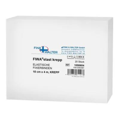 FIXIERBINDE elastická široká síť 10 cmx4 m, 20 ks