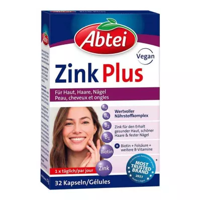 ABTEI Zinek Plus Nutrient Capsules, 32 kapslí
