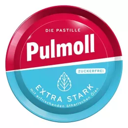 PULMOLL Extra silné bonbony bez cukru, 50 g