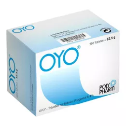 OYO Potahované tablety, 250 ks