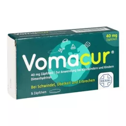 VOMACUR 40 čípků, 5 ks