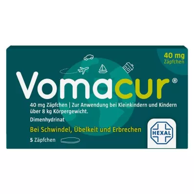 VOMACUR 40 čípků, 5 ks