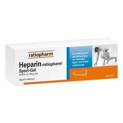 HEPARIN-RATIOPHARM Sportovní gel, 100 g HEPARIN-RATIOPHARM Sportovní gel, 100 g