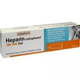 HEPARIN-RATIOPHARM 180 000 I.U. gel, 100 g