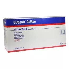 CUTISOFT Bavlna Compr.10x20 cm ster.8x, 25X2 St