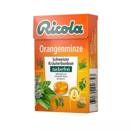 RICOLA o.Z.Box Pomerančové mátové bonbony, 50 g