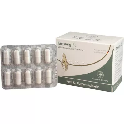 GINSENG SL Tvrdé kapsle, 50 ks