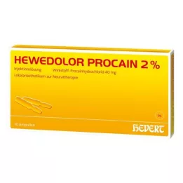 HEWEDOLOR Prokain 2% ampule, 10 ks