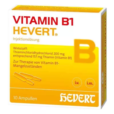 VITAMIN B1 HEVERT ampule, 10 ks
